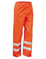 Safety Hi-Viz Trouser Fluorescent Orange