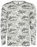 Molano T-Shirt Longsleeve Camouflage Grey 233