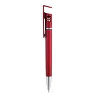TECNA. Kugelschreiber mit metallischer Oberfläche Rot