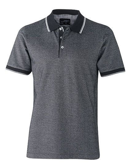 Men`s Polo Black / White