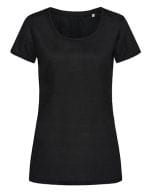 Cotton Touch T-Shirt Women Black Opal