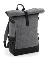 Block Roll-Top Backpack