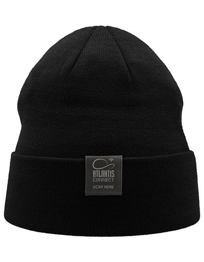 Green Beanie Black