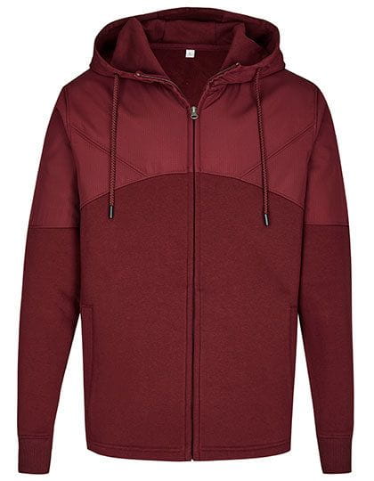 my mate - Unisex Sweat Jacket Burgundy