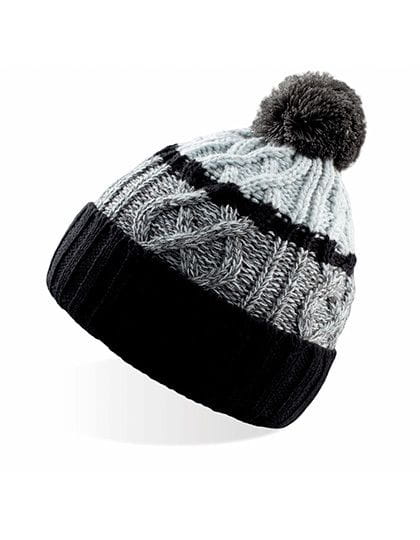 Cool - Knitted Beanie Black / Grey