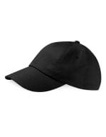 Low Profile Heavy Cotton Drill Cap Black