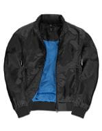 Jacket Trooper /Women Black / Cobalt Blue