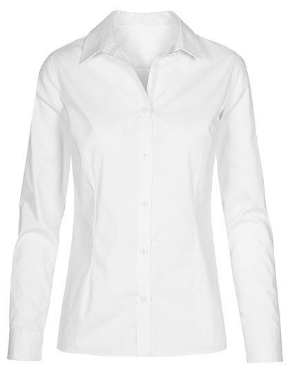 Womens Oxford Shirt Long Sleeve White