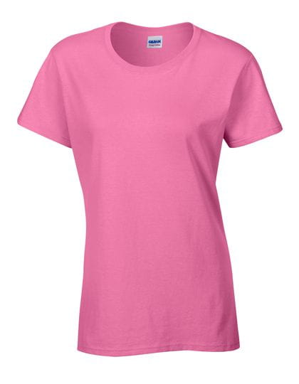 Heavy Cotton Ladies` T-Shirt Azalea