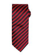 Double Stripe Tie Red / Black Double Stripe Tie Red / Black