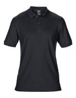 DryBlend® Double Piqué Polo Black