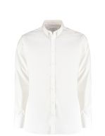 Slim Fit Stretch Oxford Shirt Long Sleeve White