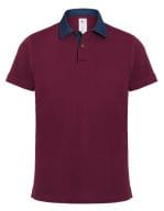 Polo DNM Forward /Men Denim / Burgundy