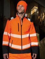 Printable Ripstop Safety Softshell Jacket