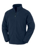 Recycled Microfleece Jacket Navy