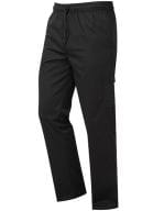 Essential Chefs Cargo Pocket Trousers Black