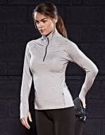 Girlie Cool-Flex 1/2 Zip Top