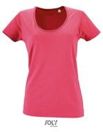 Women`s Low-Cut Round Neck T-Shirt Metropolitan