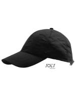 Six Panel Cap Meteor Black