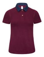 Polo DNM Forward /Women Denim / Burgundy