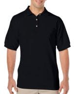 DryBlend® Jersey Polo Black