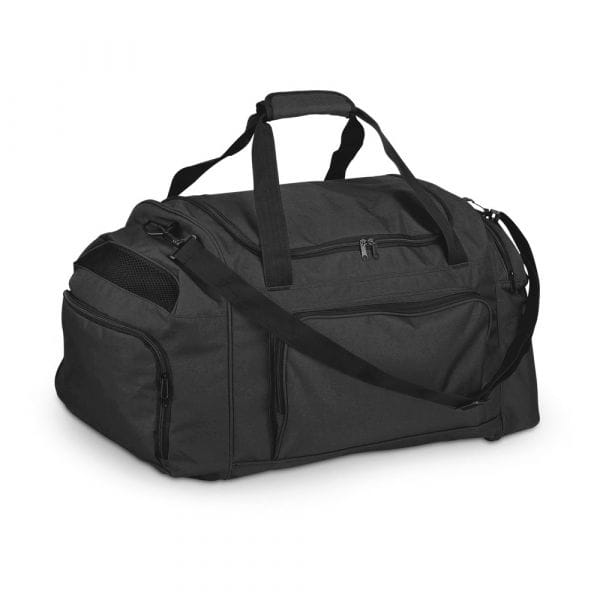 GIRALDO. Sporttasche aus Polyester 300D Schwarz