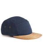 Suede Peak 5 Panel Cap