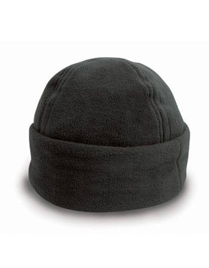 Fleece Ski Bob Hat Black