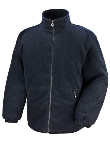 Polartherm Quilted Winter Fleece Black