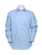 Men`s Classic Fit Premium Non Iron Corporate Shirt Long Sleeve Light Blue