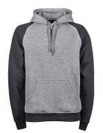 Two-Tone Hooded Sweatshirt Heather Grey / Dark Grey (Solid)