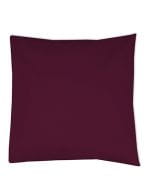Cotton Cushion Cover Bordeaux
