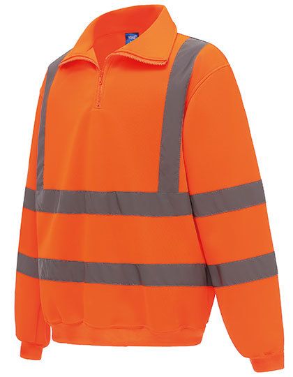 Hi Vis 1/4 Zip Sweatshirt