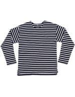 Unisex One Breton Top Navy / White