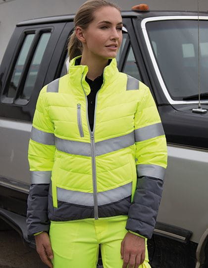 Women`s Soft Padded Safety Jacket