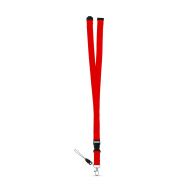 MURRAY. Lanyard mit 20mm Breite Rot