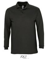 Longsleeve Polo Winter II Black