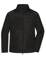Men's Hybrid Jacket Black / Black