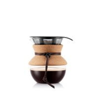 POUR OVER 500. Kaffeebereiter 500ml Natur