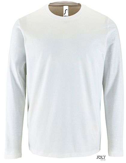 Men`s Long-Sleeve T-Shirt Imperial White