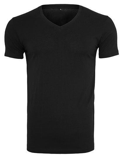Light T-Shirt V-Neck Black
