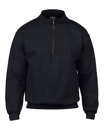 Heavy Blend Vintage 1/4 Zip Sweatshirt Black