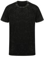 Unisex Washed Band T Washed Black