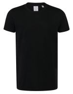 Kids` Longline T with Dipped Hem Black