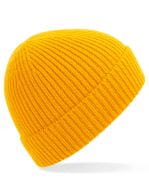 Engineered Knit Ribbed Beanie