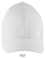 Six Panel Cap Solar White