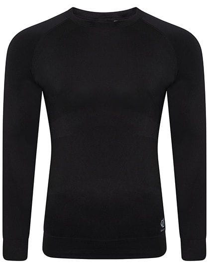 Zone In Long Sleeve Base Top Black