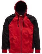 Two Tone Hoodie Red / Black