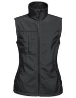 Women´s Octagon II Printable Softshell Bodywarmer Black / Black