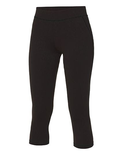 Girlie Cool Capri Jet Black